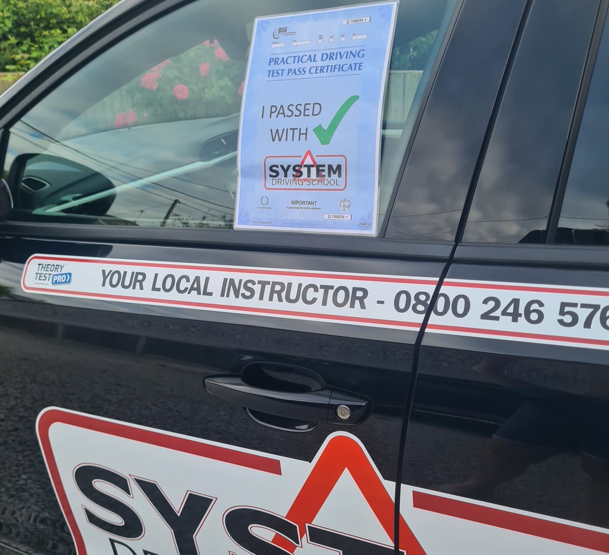systemdrivgsch's tweet photo. Congratulations to Isla for her first time pass in Brentwood this morning. All your hard work paid off.  You said you felt lucky for this test. https://t.co/7Rb1iznyJ6