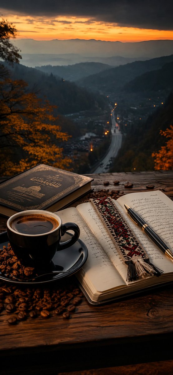 TKtaish's tweet photo. حين يثقل القلب بالأفكار، يبحث عن الورق كأنه يبحث عن كتف لا يسأل كثيرا.
فالحزن يعرف كيف يفتح أبواب الكلام، وكيف يخرج من داخلنا حكايات لم نكن نعرف أنها تؤلمنا إلى هذا الحد.
أما الفرح، فيأتي هادئا كضوء دافئ على يمر عبر نافذة، يجلس في القلب بلا صخب أو ضجيج، ولا يطلب منا أن نفسره أو نكتبه.
لعلنا نكتب حين نتوجع لأن الكلمات تشبه الدواء أحيانا، ونصمت حين نكون بخير لأن الطمأنينة تكفينا عن أن ننطق شيئا، فنلتزم الصمت ونحن نحافظ على ابتسامة مشرقة على وجوهنا.

تمام قطيش