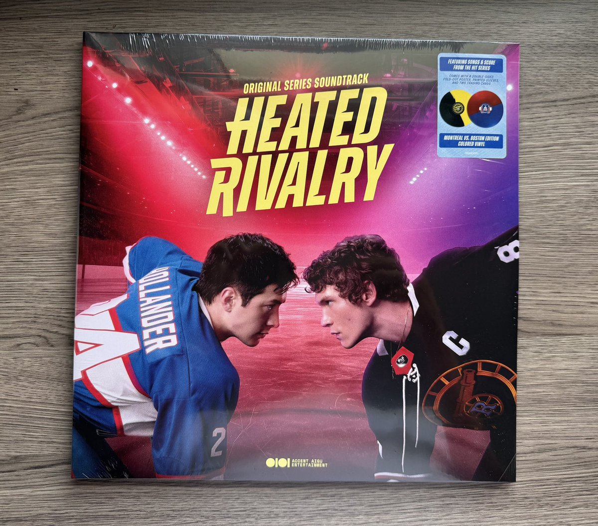 Hollanovised's tweet photo. Happy birthday to me 😭 Heated Rivalry Original Soundtrack why you heal me like that 🥺 https://t.co/GP5c6XUEh2