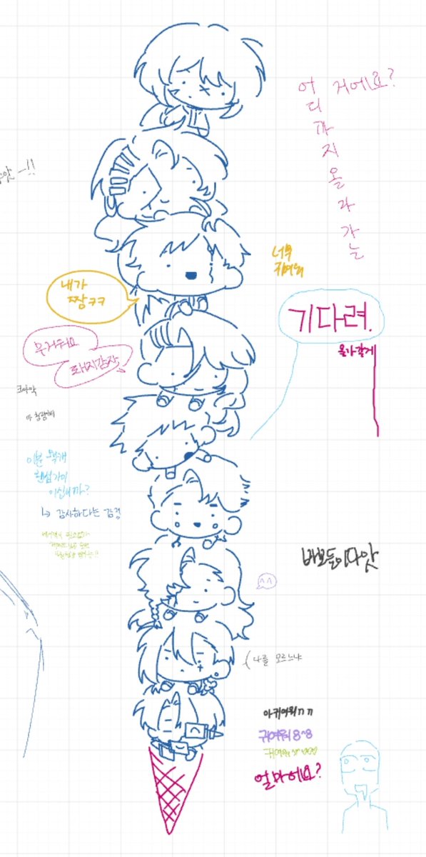 STAR_formsub's tweet photo. 아이스크림 쌓았습니다 https://t.co/g45zhrU5hy
