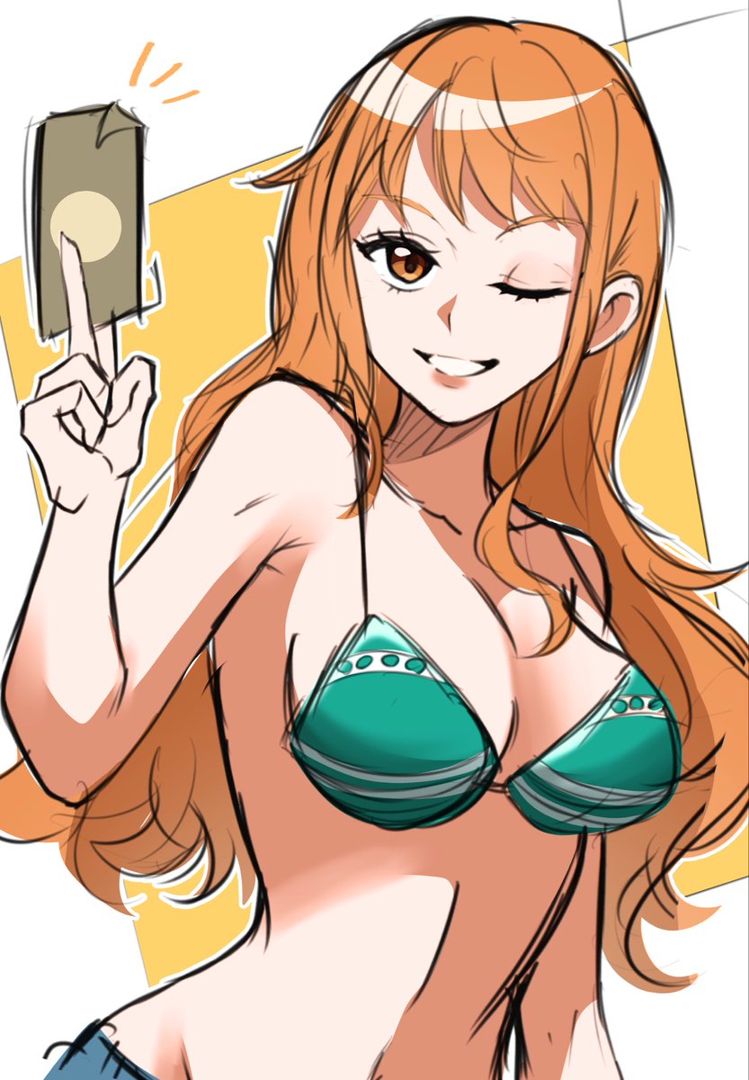 Amu_ne0's tweet photo. 昼間のrkgkナミさん置いて寝ます https://t.co/vdOifSobZe