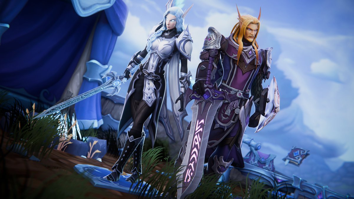 sereeynaa's tweet photo. The Nithraelan duo ready to mog everyone out there 😎❄️🛡️

Art made by the amazing @Temp1712 ! Check them out! 🥰

#warcraftart #wowart #wowelves https://t.co/8cMqP2yaEL