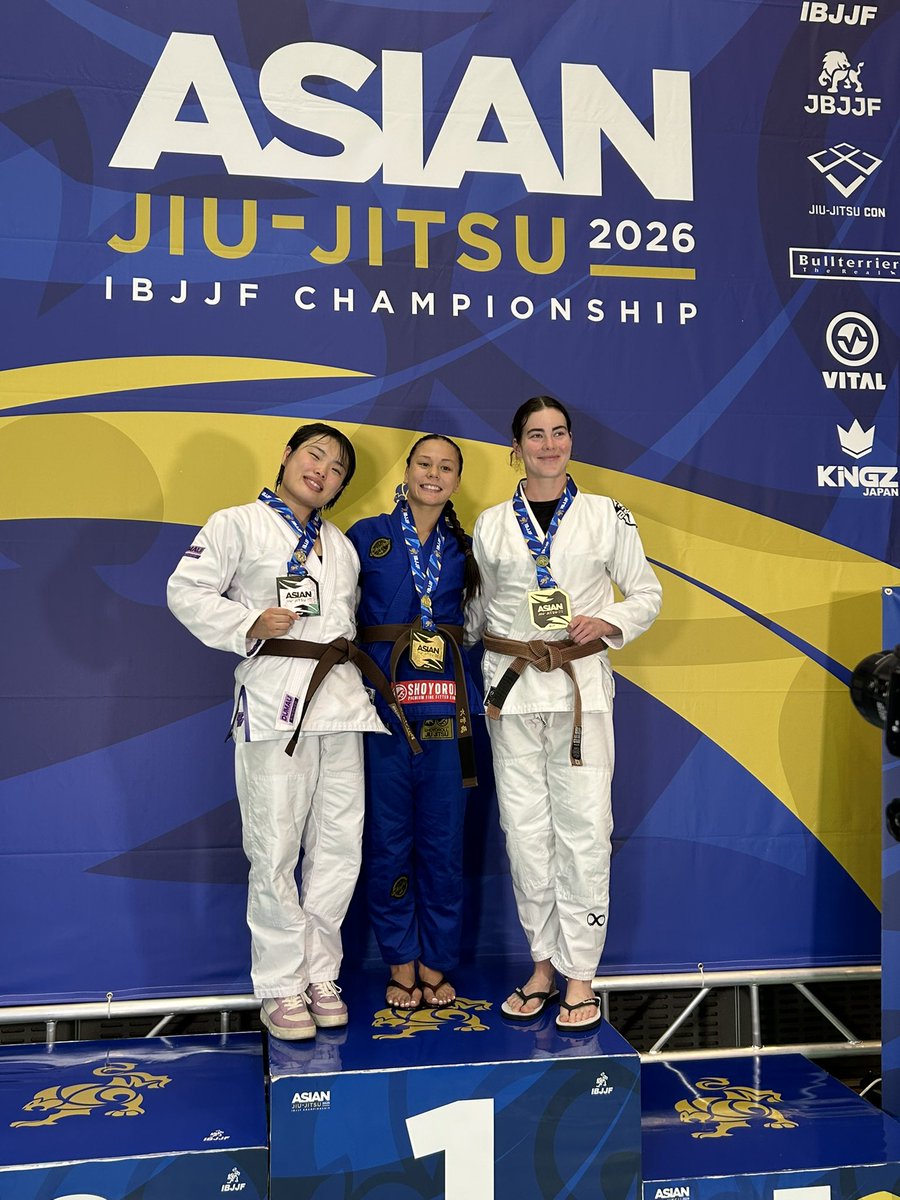 yanagi_asami's tweet photo. IBJJF Asian Championship 2026

茶帯デビュー戦でした。
結果は体重別🥈無差別は2回戦敗退。

優勝には届きませんでしたが、良い経験ができ、怪我なく終えられたことが何よりです。

次は全日本に向けて頑張ります。応援ありがとうございます。 https://t.co/cruZMyelYz