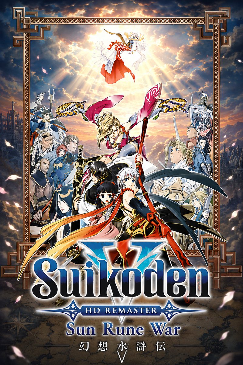 Angulus's tweet photo. Remasters HD de Suikoden que me gustaría que llegasen en el futuro ✨ El paso lógico es que como mínimo lleguen el III, IV y V. @GensoSuikoden https://t.co/NzoXo70k5j