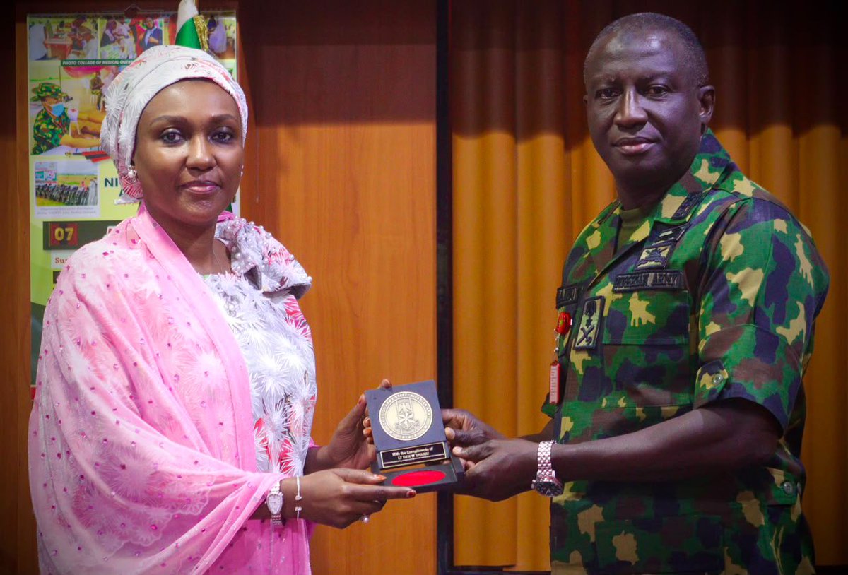 HQNigerianArmy's tweet photo. NIGERIAN ARMY,  NEMA DEEPEN ALLIANCE TO BOLSTER NATIONWIDE DISASTER RESPONSE, FLOOD PREPAREDNESS

The Chief of Army Staff (COAS), Lieutenant General Waidi Shaibu, has reiterated the Nigerian Army’s unwavering commitment to enhancing national disaster preparedness, emergency response and humanitarian assistance as integral elements of Nigeria’s overall security framework.

The COAS made this known on Friday, 10 July 2026, while receiving the Director General of the National Emergency Management Agency (NEMA), Mrs. Zubaida Abubakar Umar, during a courtesy visit to the Army Headquarters in Abuja. He described NEMA as a vital strategic partner, noting that its mandate aligns closely with the Nigerian Army’s constitutional role of supporting civil authorities in maintaining national stability during emergencies.

Lieutenant General Shaibu assured the delegation of the Army’s readiness to provide swift and effective operational support in disaster situations across the country. He revealed that the Nigerian Army has established specialized Disaster Response Units (DRUs) in all geopolitical zones, strategically equipped for rapid deployment to flood-prone and other high-risk areas.

In a move to strengthen inter-agency preparedness, the COAS directed the Chief of Training (Army) to grant NEMA access to the Land Forces Simulation Centre. This, he explained, will facilitate joint tabletop exercises and scenario-based planning, thereby enhancing coordination, decision-making and overall operational efficiency ahead of field engagements.

Emphasizing the importance of proactive measures, the COAS highlighted the need for intelligence-driven disaster risk management and preventive strategies. He urged NEMA to intensify monitoring of critical infrastructure such as dams and reservoirs, while also fostering regional cooperation on transboundary water management to reduce the impact of seasonal flooding.

He stressed that effective disaster management relies heavily on early warning systems, timely information dissemination and seamless collaboration among relevant agencies. According to him, a coordinated national approach remains essential for protecting lives, preserving critical infrastructure and sustaining socio-economic stability.

Earlier, the Director General of NEMA, Mrs. Zubaida Abubakar Umar,  commended the Nigerian Army for its consistent support in disaster management operations nationwide. She disclosed that forecasts indicate a high risk of flooding in 33 states during the current rainy season, with simulation exercises planned for vulnerable states such as Oyo, Cross River and Adamawa.

She further appealed for increased military support in key areas including engineering, aviation and search-and-rescue operations to enhance the country’s disaster response capabilities.

APPOLONIA ANELE
Colonel
Acting Director Army Public Relations
10 July 2026