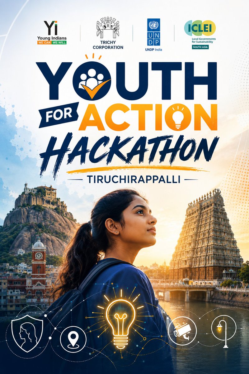 TrichyIT's tweet photo. 💡 Have an idea to make Tiruchirappalli safer, smarter, and more accessible?
Here's your chance to make a real impact!

💻 Format: Online Hackathon

Registration link: 
https://t.co/OHLYRUKg7y

More details:
https://t.co/rpVeTtb6n8 https://t.co/7FmAqDiuzv
