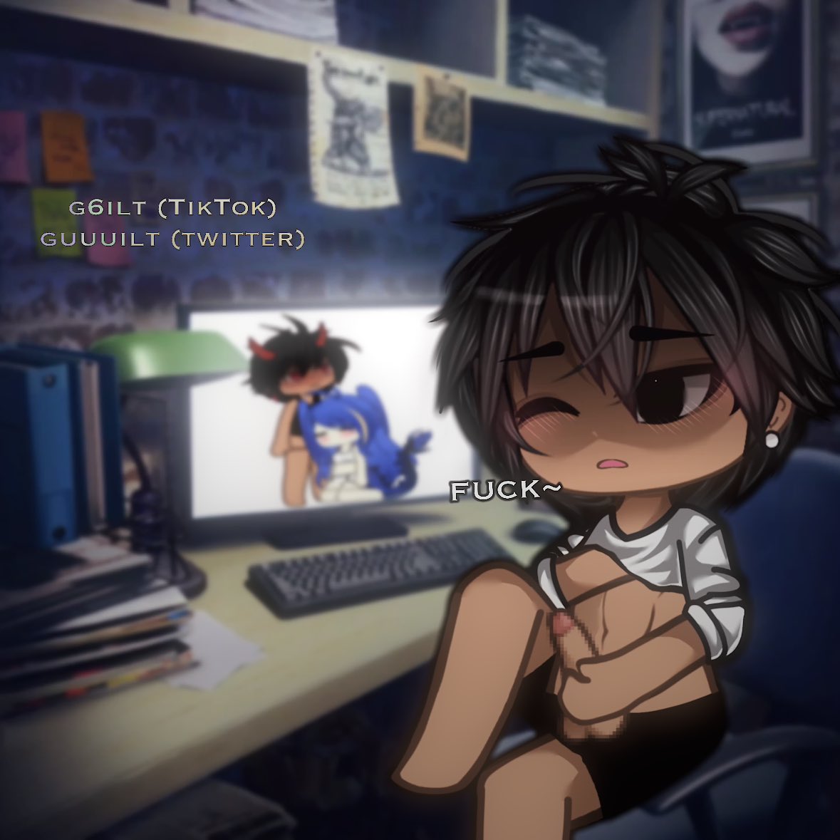guuuilt's tweet photo. Sometimes I even want to fuck my own oc he’s so cute #gacha #gachaheat #gachalife #gachansfw #gachaporn #gay #nsfw #gacharule34 https://t.co/MUVUCtdkKI