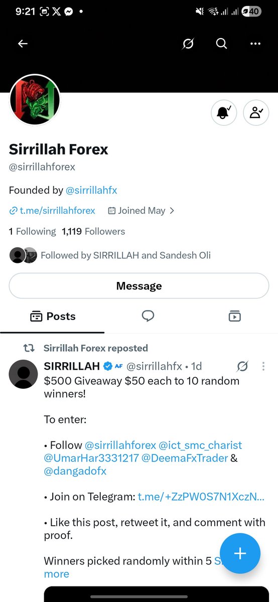 thisis_aalok's tweet photo. @sirrillahfx @sirrillahforex @ict_smc_charist @UmarHar3331217 @DeemaFxTrader @dangadofx Hope this time it's me !! ☪️🤍
All done!!! https://t.co/nNnuvEqFQs