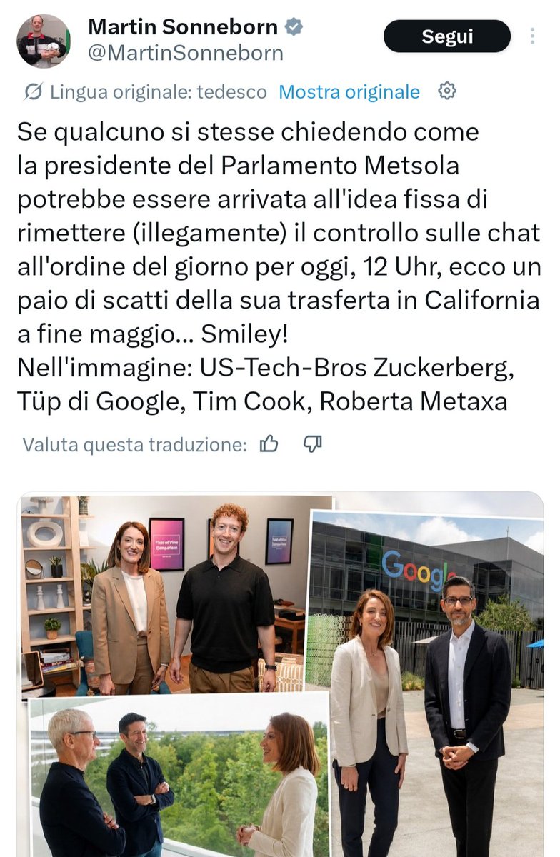 Livythinker's tweet photo. Ieri l'europarlamentare Martin Sonneborn ha spiegato perché la Metzola abbia avuto il chiodo fisso di rimettere (illegalmente) il controllo chat all'ordine del giorno in Parlamento Europeo https://t.co/zmpIRYCB1J