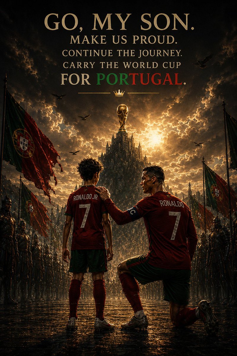 Techqueenx's tweet photo. A father dream never dies
#football #ronado #viralvídeo https://t.co/9U8C3MY2bA