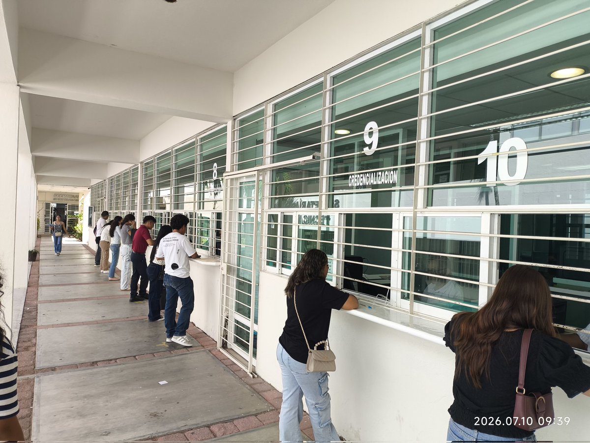 BuzonDse's tweet photo. La Universidad Juárez Autónoma de Tabasco continúa este viernes 10 de julio la tercera etapa del proceso de admisión, que comprende la validación de documentos e inscripción de los aspirantes aceptados para el ciclo escolar agosto 2026 - febrero 2027. https://t.co/wcQpFpfBLB