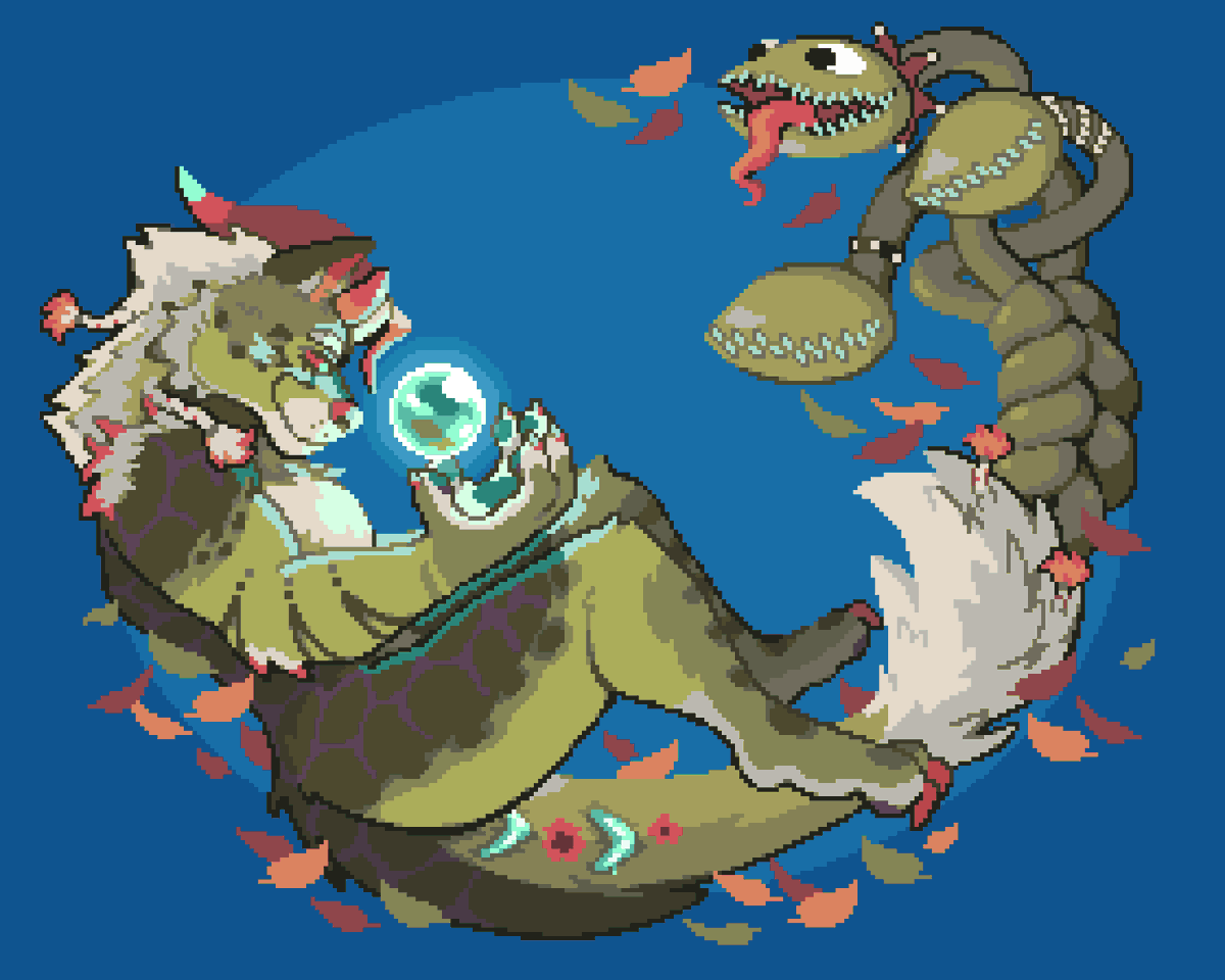 PokeKurri's tweet photo. Commission for Nyogh https://t.co/vbrl5AWBJy