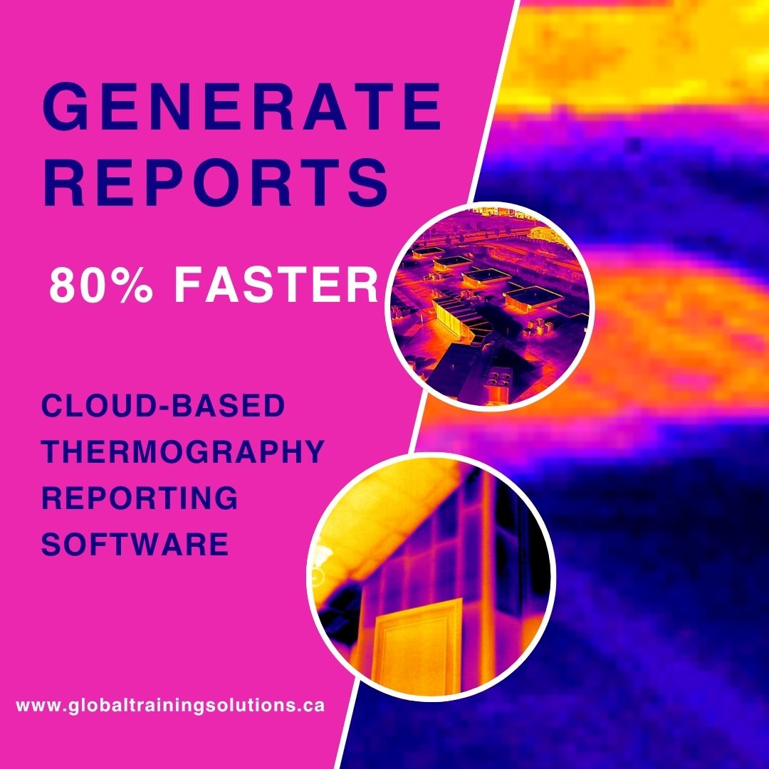 globaltrainsol's tweet photo. REDUCE THERMOGRAPHY REPORTING TIME BY UP TO 80% WITH INFRARED SOFTWARE! Cloud-Based Infrared Reporting Software for Faster, Standards-Compliant Thermal Inspection Reports. Request demo: 
https://t.co/0EmxShNhm2 #InfraredThermography #ThermalImaging #ThermographySoftware https://t.co/MF67qaZTD1