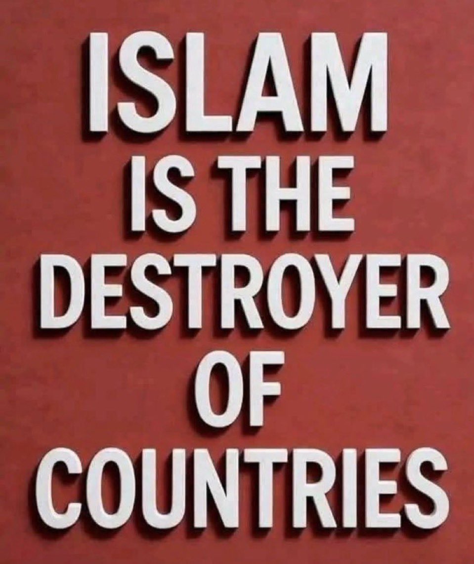 GordonCarrico's tweet photo. @GadSaad It’s getting to the point that we really don’t have any other option. They have made their intentions, crystal clear, to conquer the US, and the West as a whole! https://t.co/egUH2TBzSg
