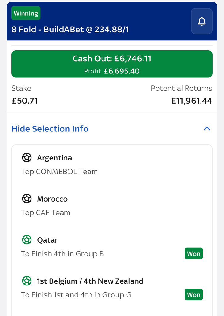 tips66465's tweet photo. Winner in group today. DM to join. Limited space💰 https://t.co/iL6CZZRYEv