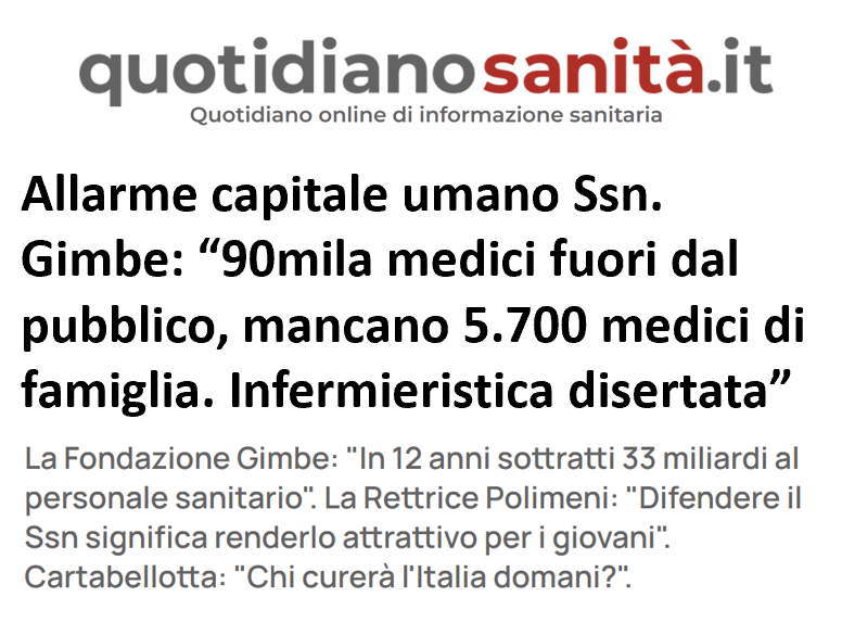 Cartabellotta's tweet photo. La domanda che la politica oggi dovrebbe porsi è: 
"Chi curerà l'Italia domani?"
#SalviamoSSN 

https://t.co/Njta3e1sLA https://t.co/2nsHZbhZK5