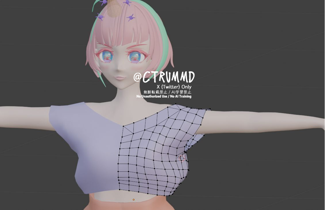CtruMmd's tweet photo. くての必殺手動スカルプト(笑
#UNRUN https://t.co/IBYaeRePXl