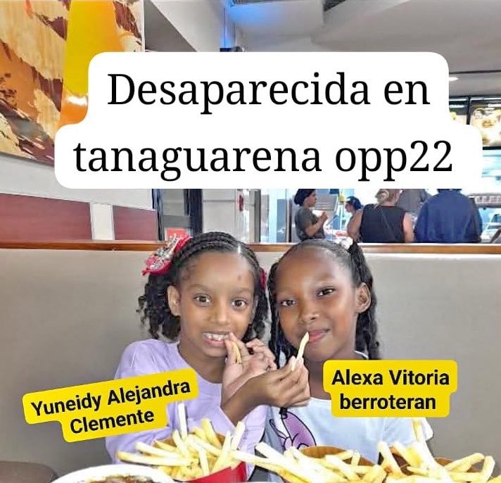 ReporteYa's tweet photo. #10Jul #LaGuaira #Terremoto #Desaparecidos
Beadrian: Estás niñas están desaparecidas. Si sabe sobre su paradero, favor comunicarse con el tlf 04142591323 Karina Ochoa https://t.co/gdBdEbmnUP