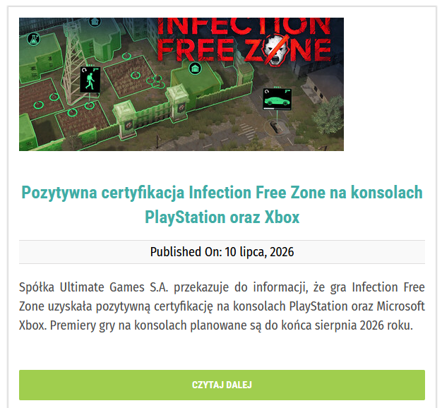 JacekN74's tweet photo. #ULG pozostaje pytanie która wersja IFZ trafi do sprzedaży na konsole - wyjście z EA na steam połączone z premierą na konsole? To by było coś!

Trzeba poczekać na kolejne wiadomości #GOP https://t.co/CMzZuDZKh3