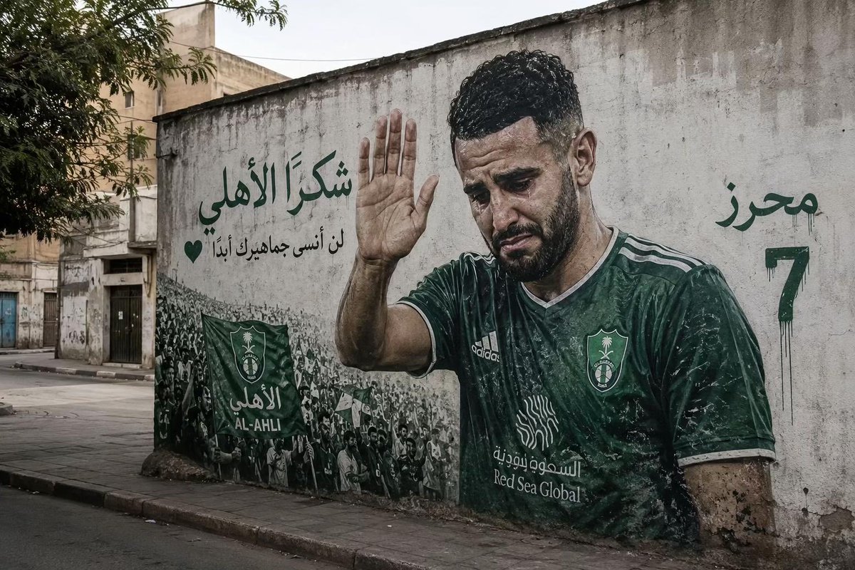 QMNOSZ's tweet photo. #thanks_RiyadMahrez 
@Mahrez22 🙏🏼💚🤍

#الأهلي https://t.co/5wmTY5G0zK