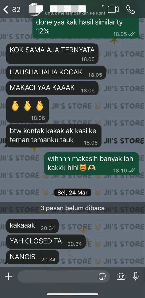 capeekulyeah's tweet photo. maaf ya teman teman pelanggan setia #jiistore habis close lama, sekarang udah open lagi yahhhh🤩🙌 https://t.co/f6F3qz478V