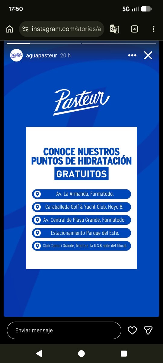 degadasil's tweet photo. @gchacon02 En el ig de la empresa ponen esto https://t.co/IqbqCV1VI4