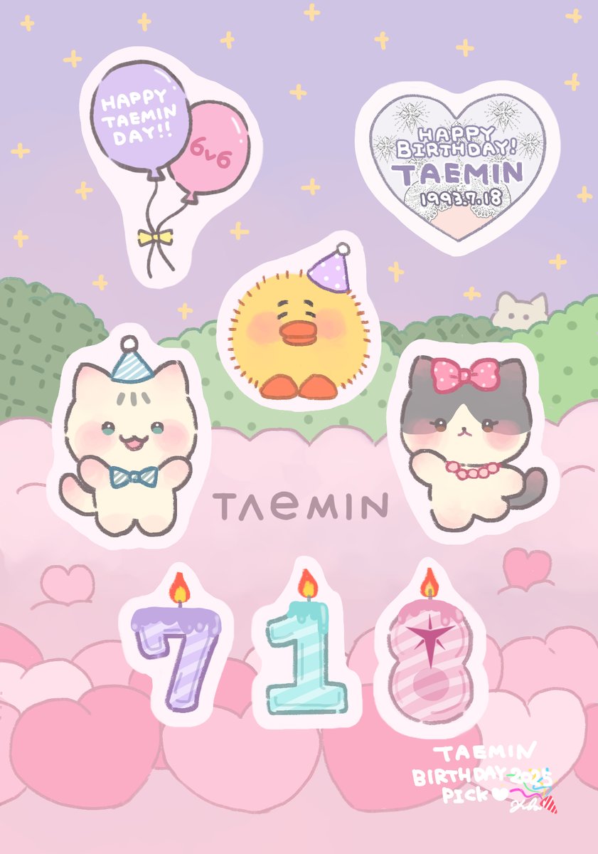 ladieu_s's tweet photo. 過去に描いたデザインもどうぞ💗
好きなデザインを選んで自由にプリントして使ってください🎂
画像を保存して印刷してね🖨
ネットプリントはセブンイレブンのほか、ファミリーマートとローソンにも登録しました🙌 https://t.co/nbiZ0I0ocr
