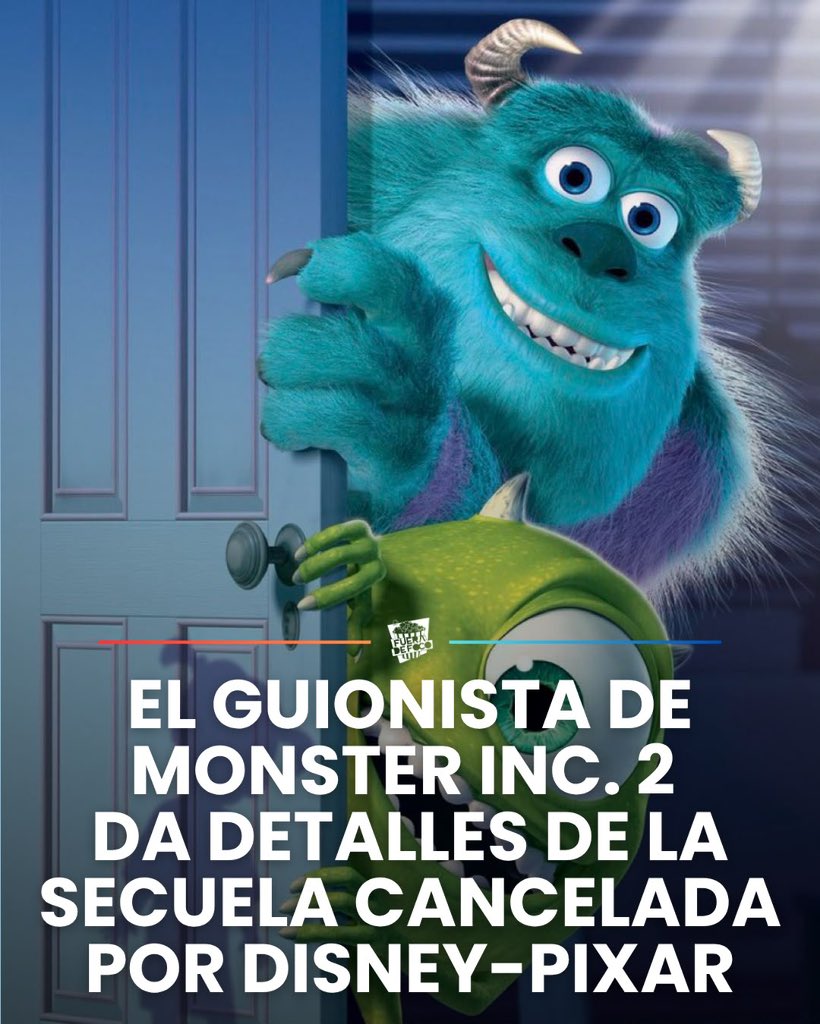GabyMeza8's tweet photo. ¡LA PELÍCULA QUE NO FUE! ❌🎬 Bob Hilgenberg, guionista de la cancelada MONSTERS INC. 2, dio detalles del guion que escribió para la película. En la cinta se nos presentaría a Mike casado con Celia, a Sullivan ascendido a CEO de la empresa y a los monstruos interactuando con una Boo ya adolescente, quien aún recordaría las aventuras que vivió junto a ellos.