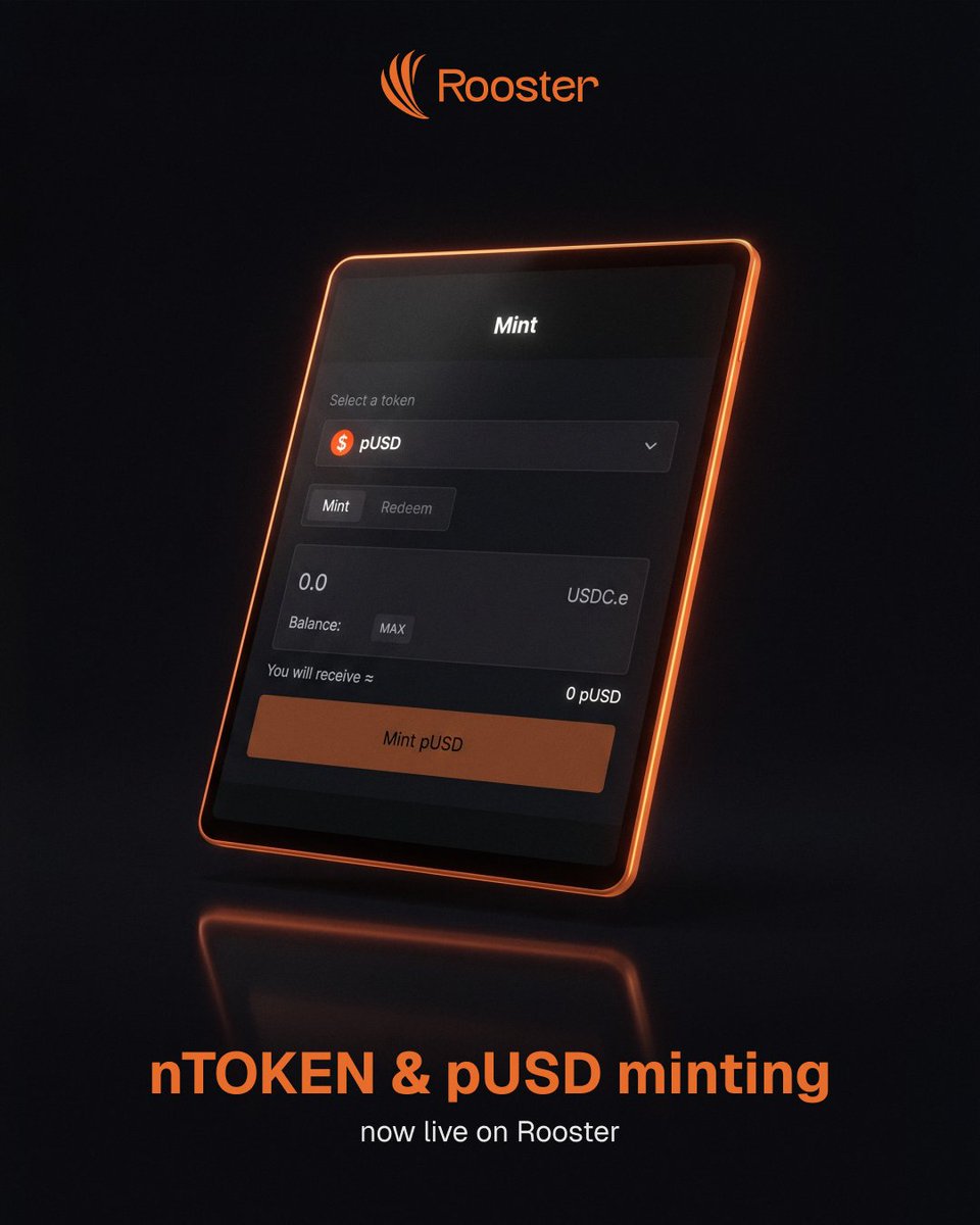 Rooster Protocol - RWA DEX tweet media
