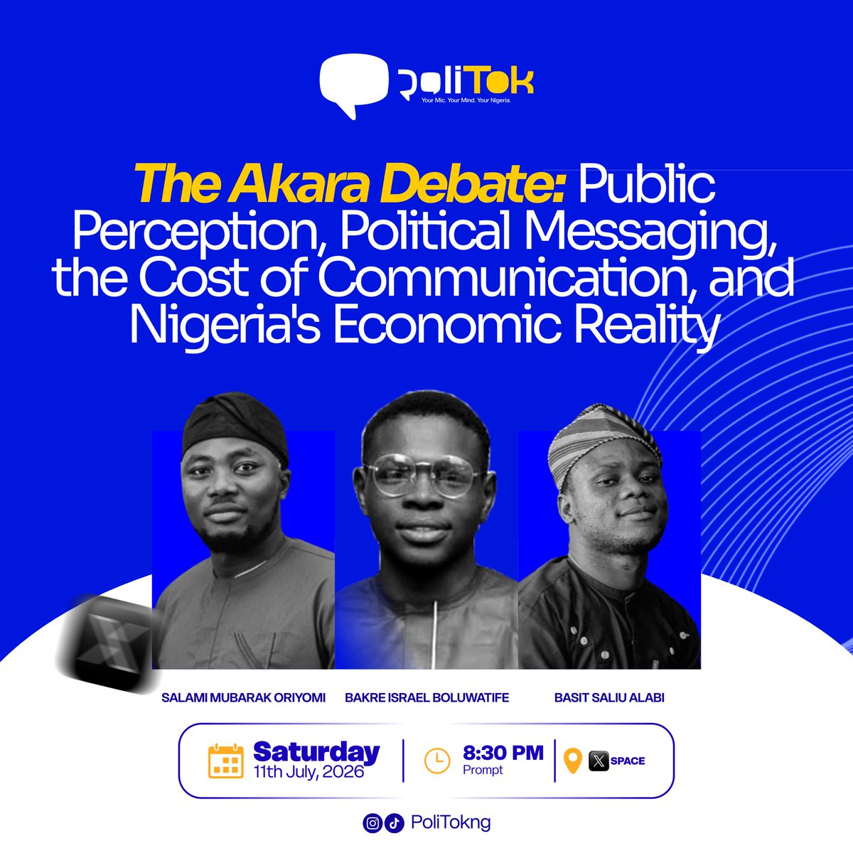 Politok_ng's tweet photo. The Akara Debate: Public Perception, Political Messaging, the Cost of Communication, and Nigeria's Economic Reality

When a simple breakfast becomes a national political conversation, it reveals that the debate is no longer about food—it is about governance, communication, and https://t.co/auLtqKfs8k