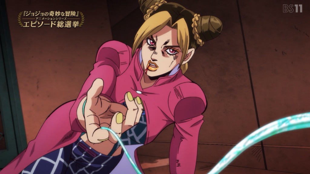 khnk_gnc's tweet photo. キャッチボールは終わってない　#ジョジョの奇妙な冒険 #jojo_anime #bs11 https://t.co/5vmKrINgzJ
