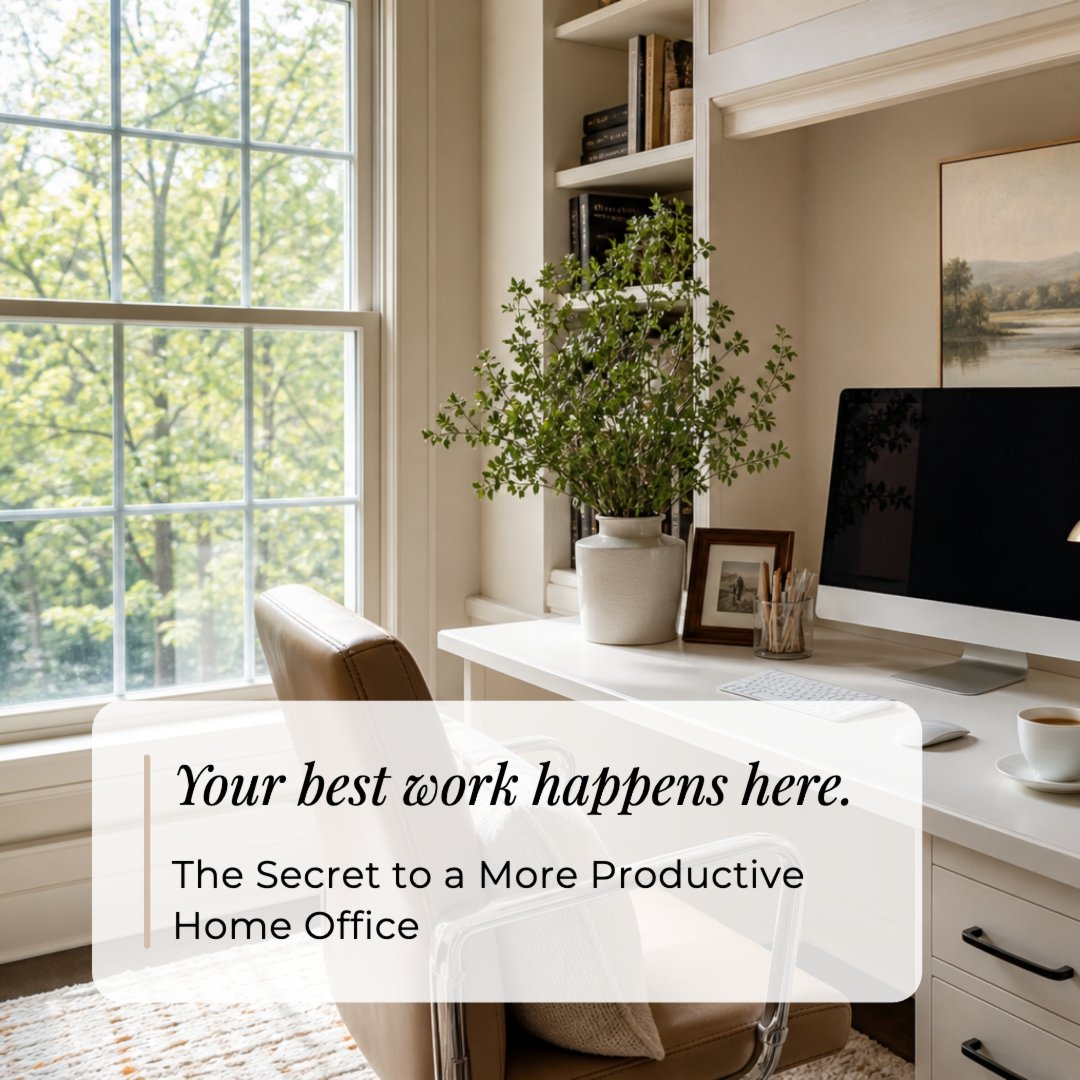 JenniferKamens's tweet photo. Your home should make room for the life you are building. A bright, intentional workspace can make everyday routines feel calmer, more focused, and more inspiring. If working from home is part of your lifestyle, what feature would top your wish list in your next home? https://t.co/btMvImcXgY