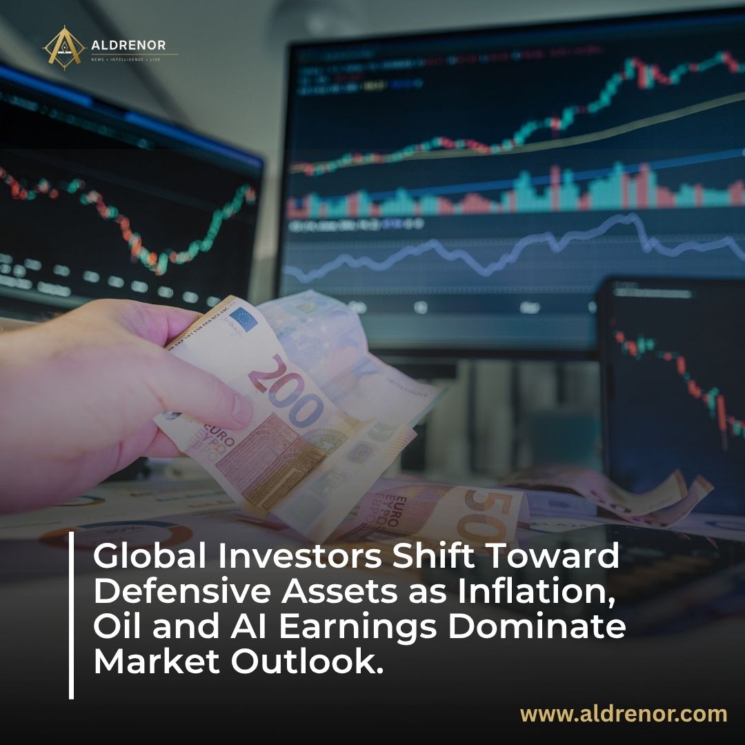 Aldrenor's tweet photo. Markets are rotating toward defensive assets as inflation risks, oil prices and AI earnings dominate the outlook.

Investors are prioritising resilience, diversification and long-term value over short-term momentum.

https://t.co/dFxCz1qo0s

#Markets #Inflation #AI #Investing https://t.co/zyefnmZLH1