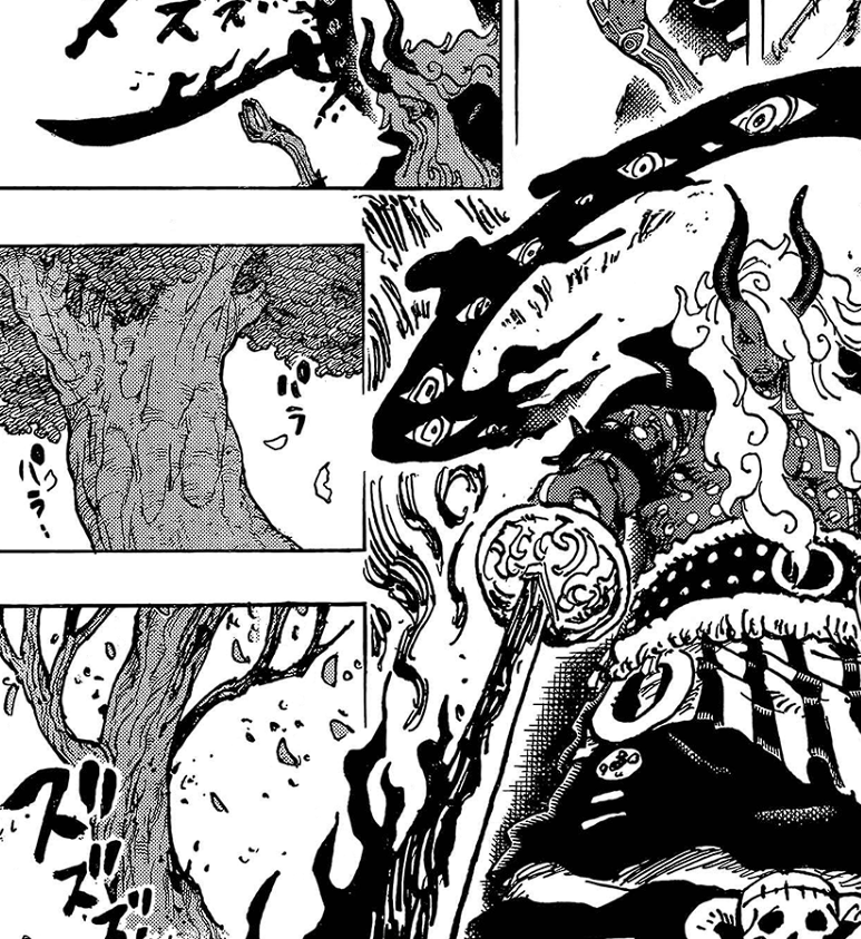 3SkullJoe's tweet photo. #ONEPIECE1188 

I've seen a few people point out that the void sword that Imu materialised in this chapter seems remarkably similar to one of the swords enshrined in front of the Empty Throne. 

It is worth noting that this would not be the first time that Imu has seemed to summon and repurpose a plot device from previous events in the story. 
Back in chapter 1150, Imu replicated what Mr 3 did to Broggy, and also seemed to reapply what Beckman did to Kid by shooting off Broggy's left arm.

In other instances, Imu has also seemed to replicate panels from Mihawk, Buggy, and Crocodile. 

1 is dismissible, 2 is a coincidence, 3 is a pattern, but 6 different examples is evidence.

I highlighted this once before back in 2025, when chapter 1150 came out, and it massively supports a theory that I wrote back in 2023: "Controlling the Narrative" - Which you can read here -

https://t.co/Dc3dUub8Jj

Imu really is the "Phantom Editor."