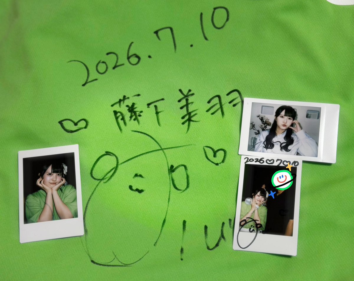 AbissDol's tweet photo. 2026.07.10

語弊を恐れず言うと、
常人の1.5倍ライブ楽しんでると思う🙃
そんな僕の思いは通じ、
ランチェキも当然のように、、、
#みうがみるの
ALT… https://t.co/gNBnRTMEQk