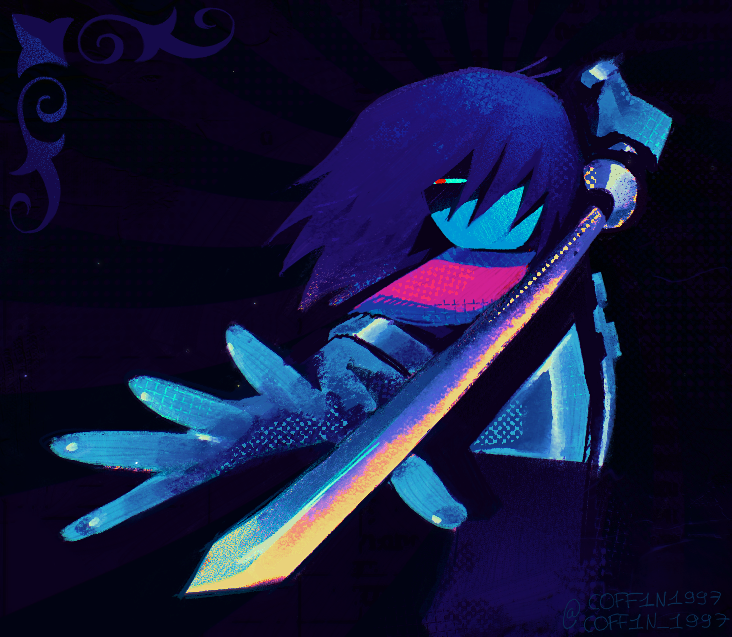 coff1n1997's tweet photo. reposting old art #deltarune https://t.co/xLZeWRe87q