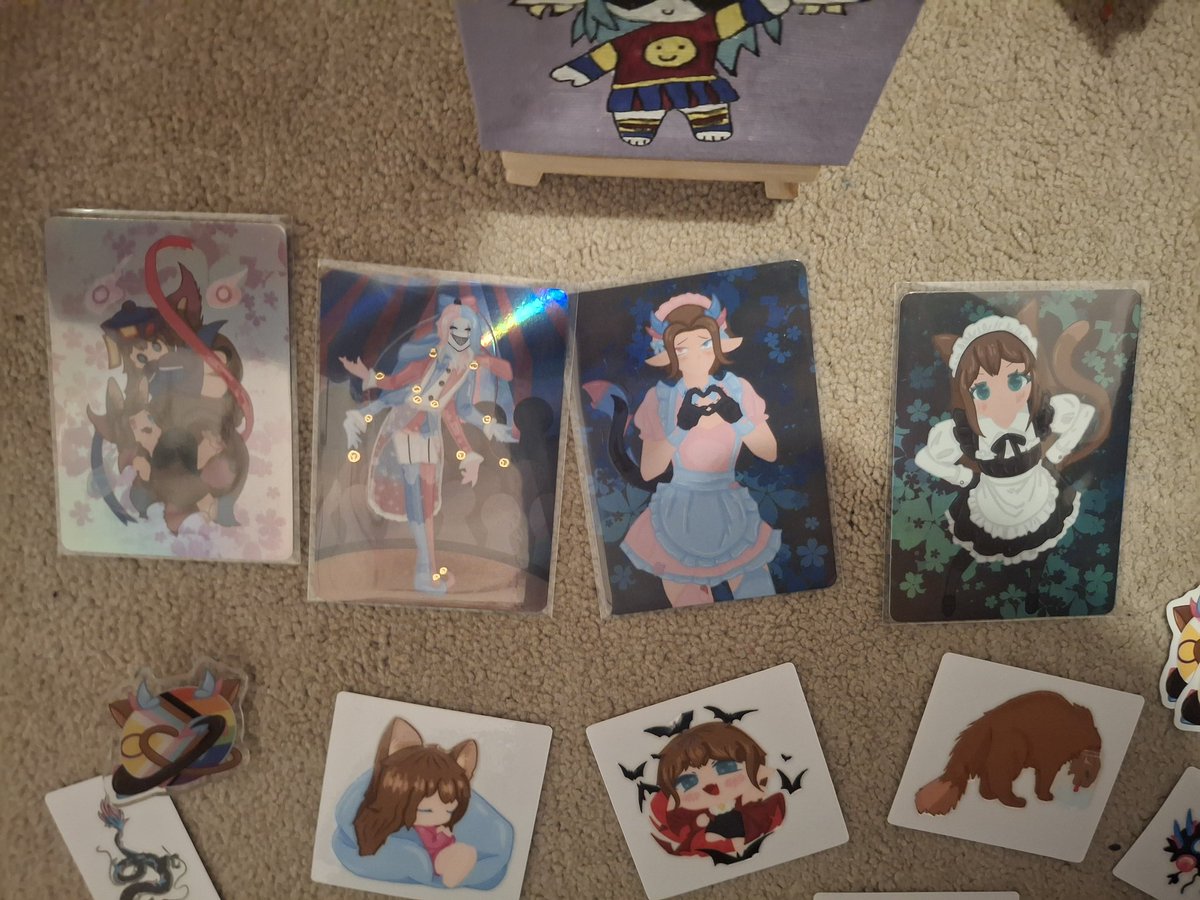 rayneoin's tweet photo. Thank you so much @lacravis for the mail!
The stickers are so cute and of course the painting is my favourite wwwww
#artㅤㅤㅤㅤ #taoh #theaceofhearts #yuukase #chiyokop #chiyoko #gamedeveloper #artist #visualnovel https://t.co/TXkMF1EU6T