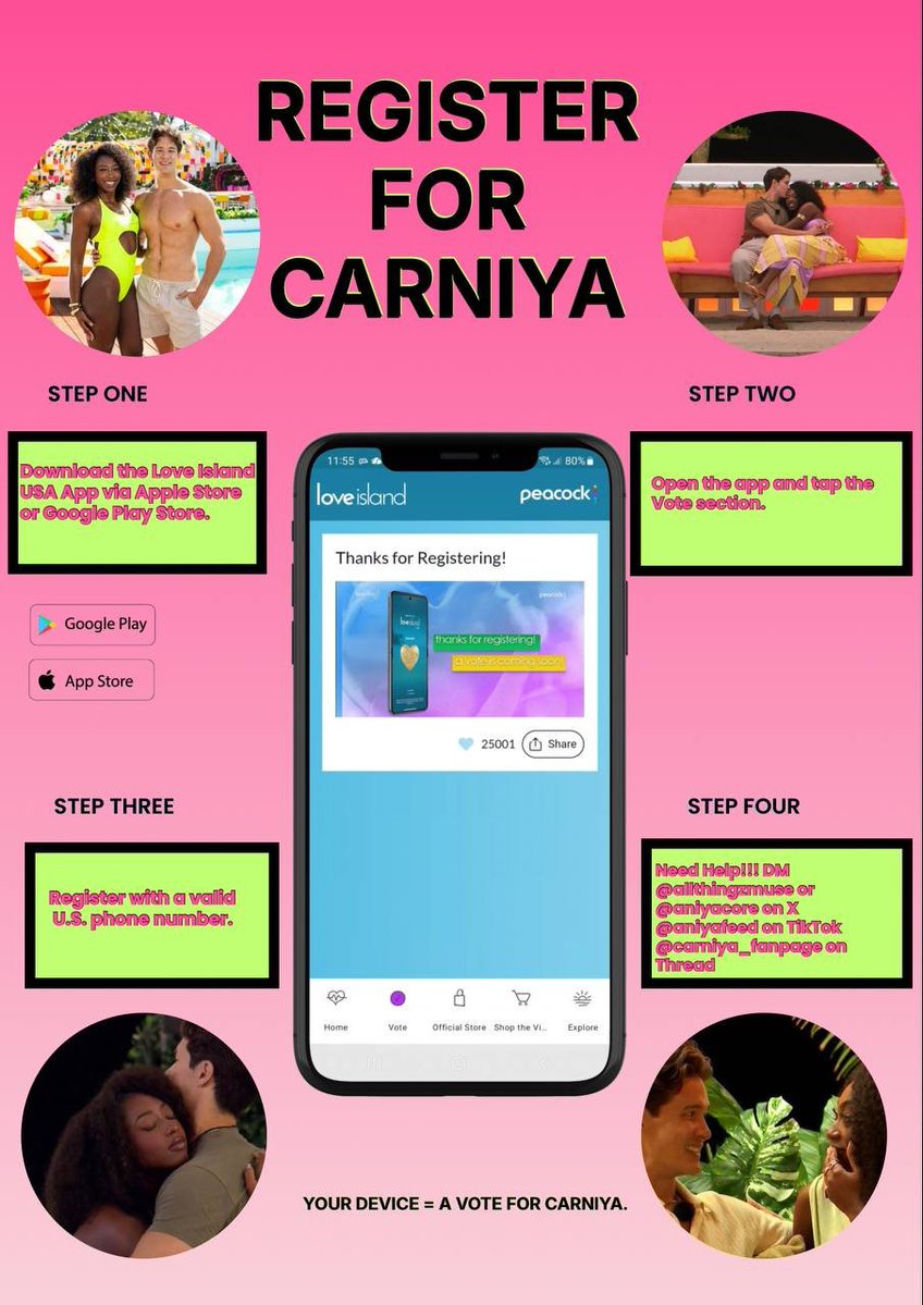 styleofaniya's tweet photo. The Winner Vote opens immediately after today's episode! 

The earlier you're registered, the better…don't wait until voting begins.

Need help navigating the app or registering your device?

Send a DM to 
@allthingzmuse @AniyaCore https://t.co/bW5864RDRX