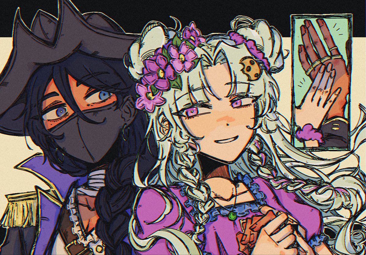 rinnlrz's tweet photo. 🏴‍☠️ &amp; 🍪

#jadenmanfanart #cookiebunsquatfanart https://t.co/8iB2Sxz6XR