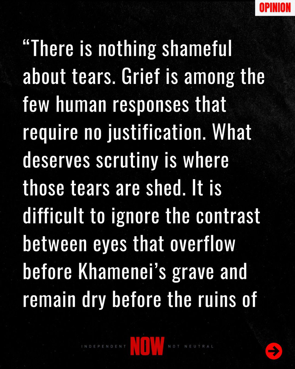 NOW_Lebanon__'s tweet photo. "Crying for the Supreme Leader, Silent over “his Floak” " by Makram Rabah
@makramrabah 

Read The Full Article On Our Website:
https://t.co/LOUvP6tsTi

Linktree in Bio. https://t.co/cAI1bHbIrm