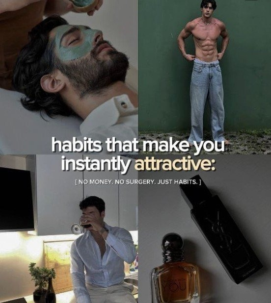 Culine_code's tweet photo. 6 HABITS THAT MAKE YOU INSTANTLY ATTRACTIVE :
( No money required , just habits )

~THREAD~ https://t.co/6n4rSXOxNl