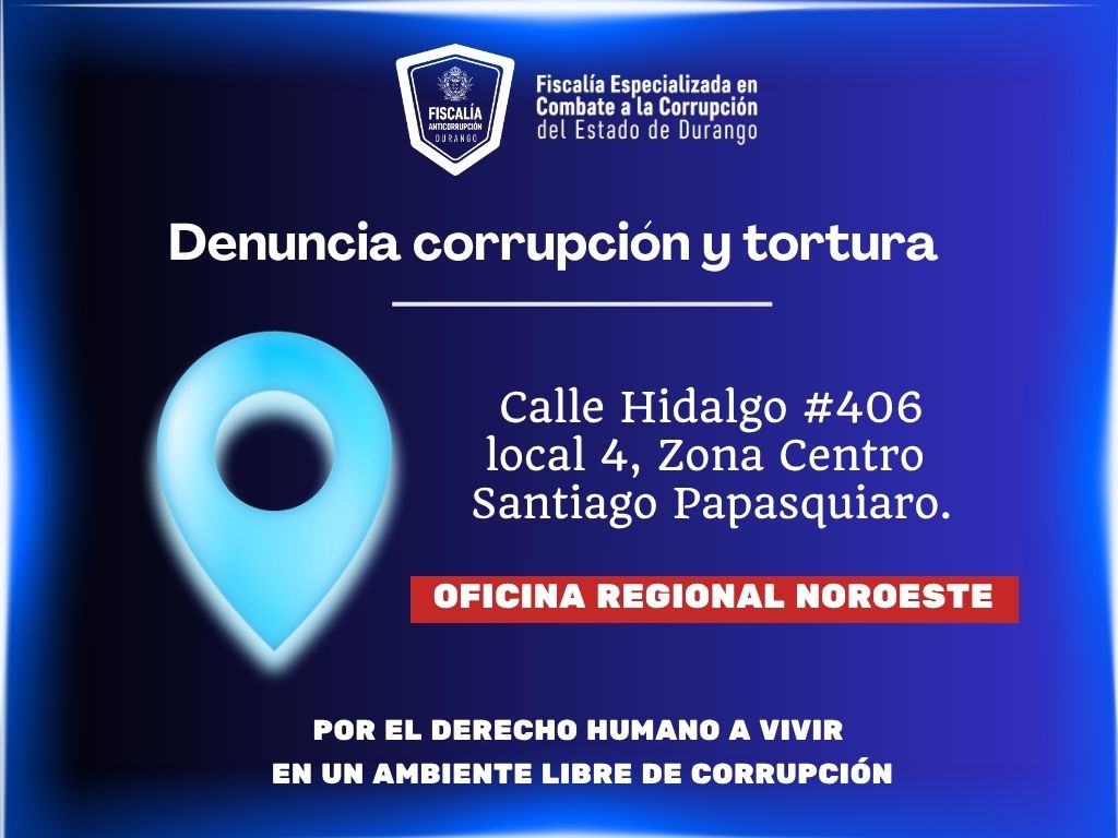 Fiscalía Anticorrupción Durango tweet media