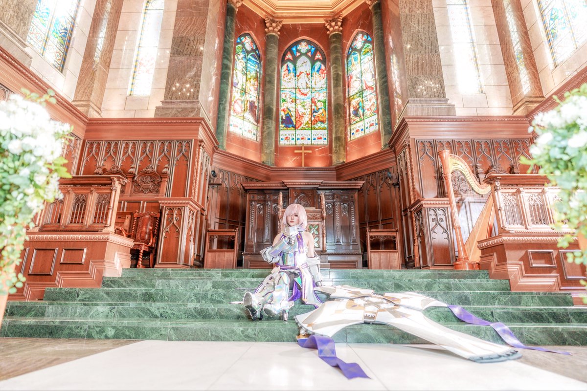 9_E_D_'s tweet photo. Cos┊︎Fate/Grand Order
［シールダー・パラディーン］
  - マシュ・キリエライト

自ら選び、導き出した新たなマシュ
カルデアが保障する未来を示す盾と剣
─────────────────⟢⋮
photo @shirocos8 thx #コスプラ https://t.co/rI255BVzqV