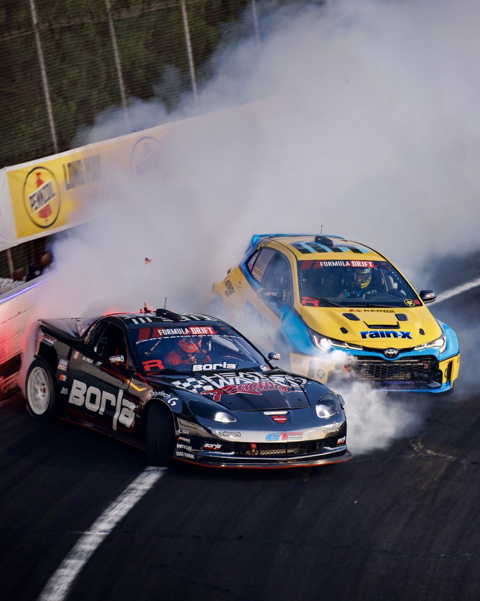 FormulaDrift's tweet photo. Battle at the Springs, frame by frame. Shot with @canonusa.
πΈ #Canon EOS R1
Lenses:
EF70-200mm Ζ2.8L IS III USM
RF70-200mm F2.8 L IS USM
#FormulaD #FormulaDRIFT #FDCT https://t.co/ADcRaA2p5O