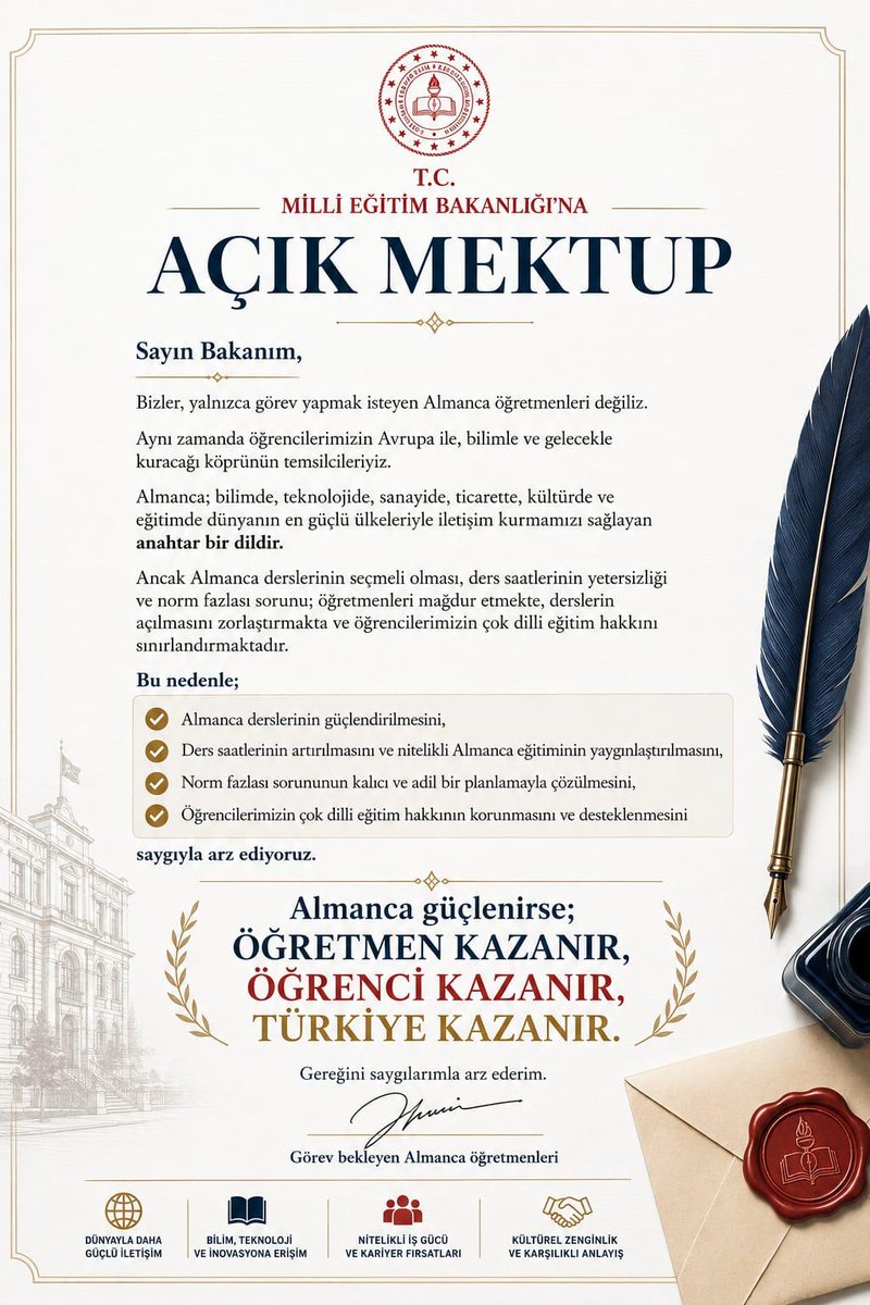 arslangillerden's tweet photo. @rszdry @Yusuf__Tekin #AlmancaZorunluOlsun https://t.co/mAOaHlIApo