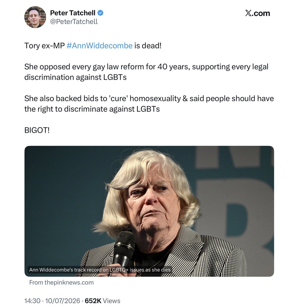 BoxCarBillyT's tweet photo. @PeterTatchell It sure looks like a celebration to me… https://t.co/jHfH8KLvOk