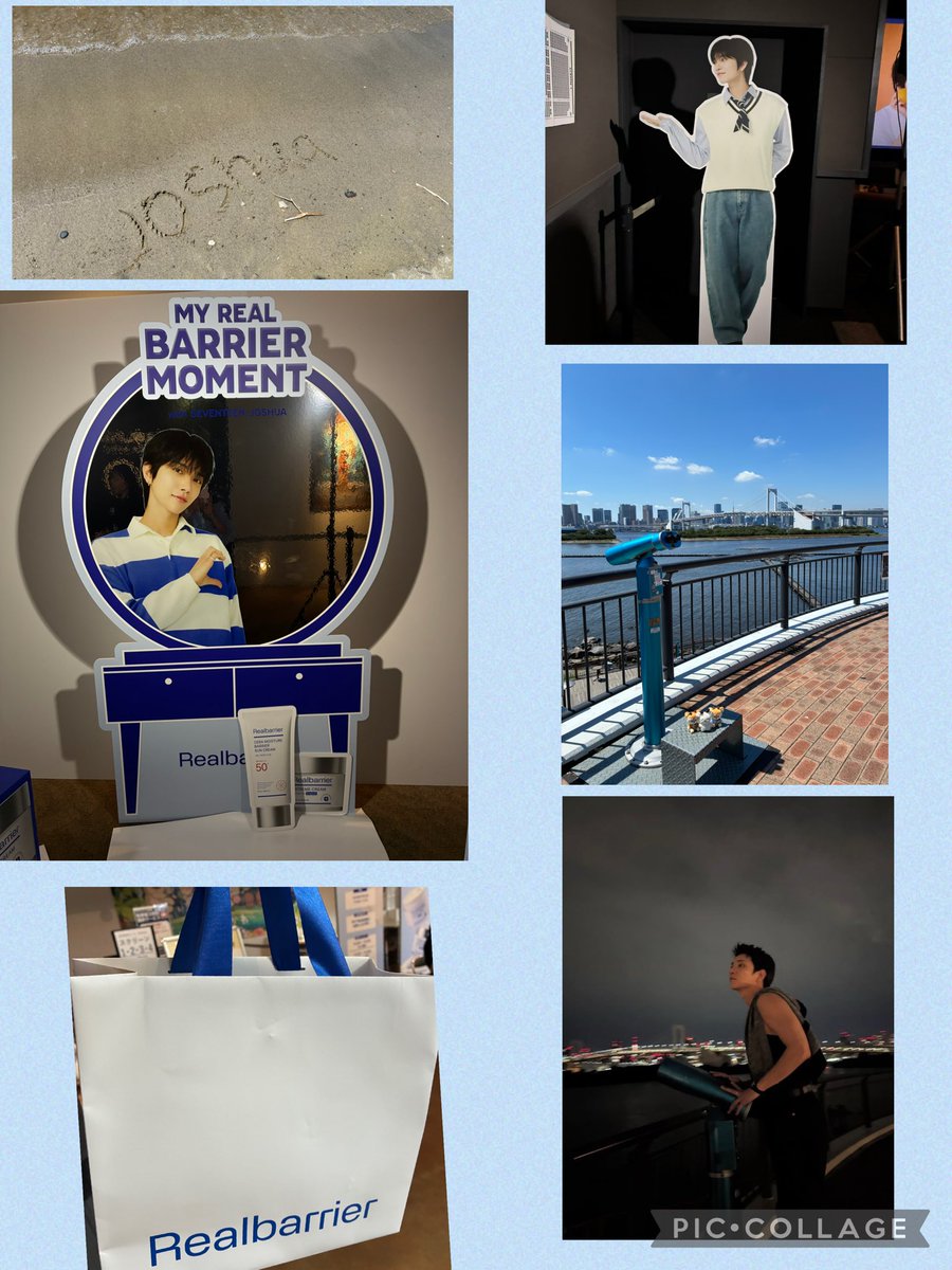 Shellko2Shellko's tweet photo. ジョシュアのほのぼの〜とした雰囲気が会場中に伝染して、ほんわかしたリアルバリアイベント💕司会の方が上手で面白くて吹き出した😆後ろの席でも隣りの方に恵まれて楽しかった！
お台場のシュア聖地にも行けた✨

可愛くて超絶かっこいいシュア、忙しい中来てくれてありがとう😍幸せな時間だったな🥰 https://t.co/qUywHy06ch