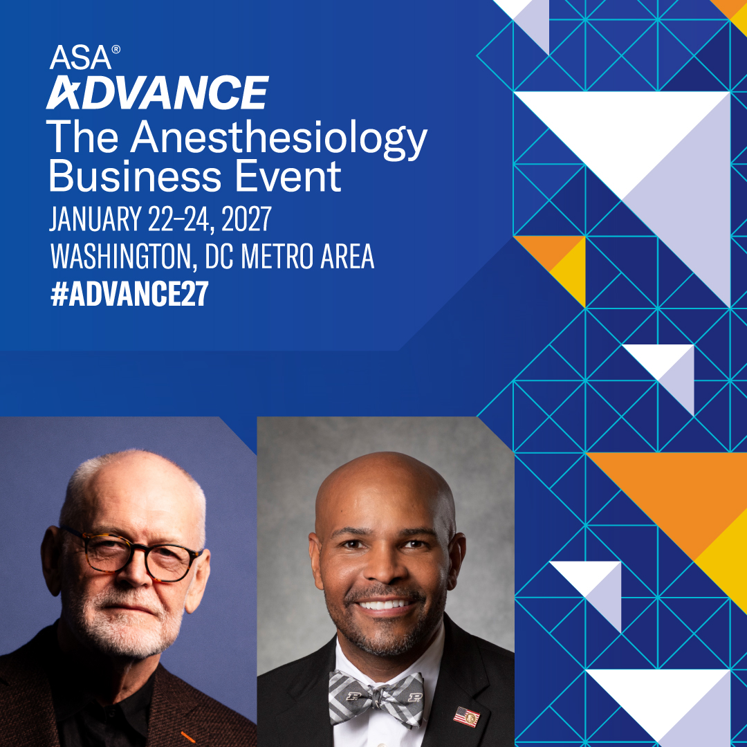 ASALifeline's tweet photo. ASA® ADVANCE 2027 spotlights two exceptional leaders, bestselling author and advocate Wendell Potter and anesthesiologist and former U.S. Surgeon General Dr. @JeromeAdamsMD. 

Find out what they say about leading at a time when everything is in flux: 
https://t.co/wrMAQK1utI https://t.co/VUkudo2i4n