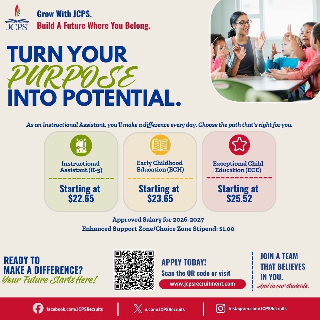 JCPS Recruitment tweet media