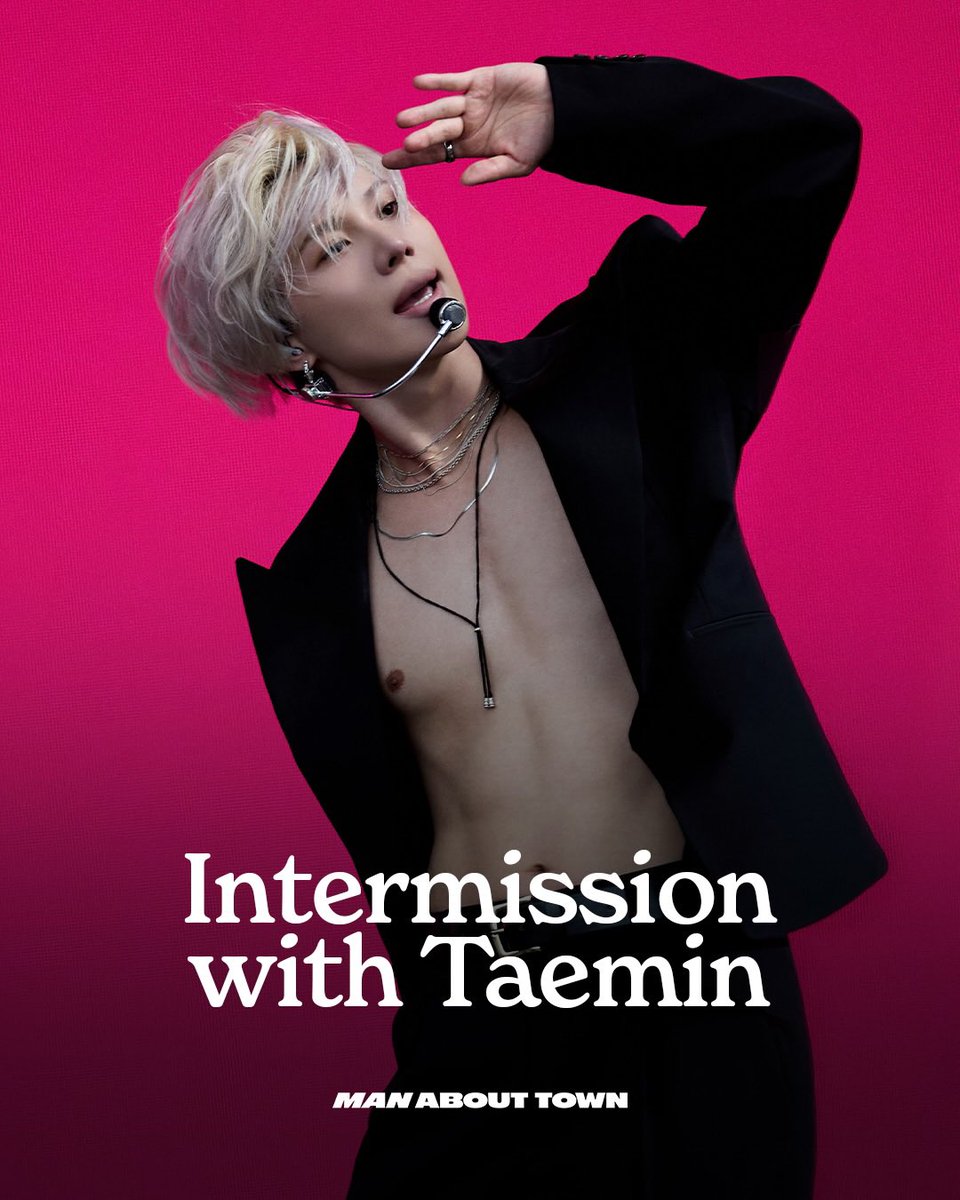 Loya_Taemint's tweet photo. Taemin’s interviews while in London for BST Hyde Park 2026 :

Tmrw magazine
Clash magazine
Flip your wig
Man about Town 

↗️https://t.co/0HuY65y2G9

➡️ https://t.co/zoKnXTQvAA 

➡️https://t.co/T9DhkCAXAv

➡️ https://t.co/cPYksHpskK https://t.co/fkC7GeuTOF